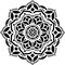 Karma Mandala Embossing 12 x 12 Stencil | FS026 by Designer Stencils |